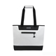 aerial view a white icool(r) vail 30- can cooler tote bag, image 1 of 5