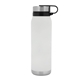 aerial view a white glisky 20 oz double wall vacuum insulated water bottle, image 1 of 5