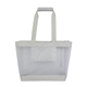 aerial view a grey windsor 2- in -1 cooler tote, image 1 of 6