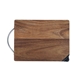 aerial view a natural gordon acacia wood cutting board knife set, image 1 of 6