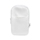aerial view a white intrepid rpet phone pouch, image 1 of 3