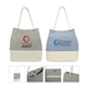 a group of renew i 10 oz recycled cotton tote bag