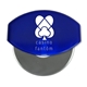 aerial view a translucent blue the worlds best gourmet pizza cutter(r), image 1 of 3
