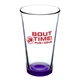 aerial view a purple pub crawl 16 oz libbey pint glasses, image 1 of 2