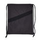 aerial view a black mt baldy basecamp recycled drawcord backpack, image 1 of 2