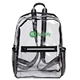 aerial view a clear columbus clear backpack, image 1 of 2