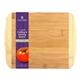 aerial view a natural two - tone bamboo cutting board 11 x 8-3/4, image 1 of 2