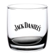 aerial view a black smooth 10 oz monterrey whiskey glass, image 1 of 2