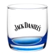 aerial view a blue smooth 10 oz monterrey whiskey glass, image 1 of 2