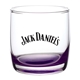 aerial view a purple smooth 10 oz monterrey whiskey glass, image 1 of 2
