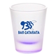 a purple frosty 1.75 oz frosted shot glass