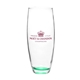 aerial view a green bubbly 9 oz arc perfection cachet stemless champagne flute, image 1 of 2