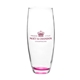 aerial view a pink bubbly 9 oz arc perfection cachet stemless champagne flute, image 1 of 2