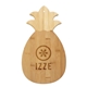 aerial view a natural pineapple bamboo board, image 1 of 2