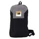 aerial view a black/gray pac - all rpet sling bag, image 1 of 3