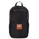 aerial view a black expedition recycled ripstop backpack, image 1 of 2