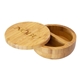 a natural dual compartment salt keeper