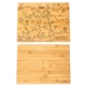 aerial view a colorado u.s. destination bamboo cutting and serving boards, image 1 of 2