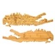 aerial view a long island u.s. destination bamboo cutting and serving boards, image 1 of 2
