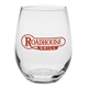 aerial view a clear santa rosa 9 oz libbey stemless wine glasses, image 1 of 2