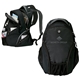 a group of black mauro - poly backpack