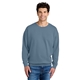 aerial view a blue jean comfort colors(r) lightweight crewneck sweatshirt, image 1 of 5