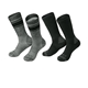 a assorted black and charcoal carhartt(r) heavyweight crew sock (4- pack)