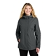 aerial view a grey steel port authority(r) womens c - free(r) rain jacket, image 1 of 5