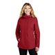 aerial view a rich red port authority(r) womens c - free(r) rain jacket, image 1 of 5