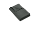 aerial view a charcoal gildan(r) heavy blend(tm) fleece stadium blanket, image 1 of 3