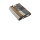 aerial view a shadow grey/ marshmallow/ tan brooks brothers(r) heritage blanket, image 1 of 3