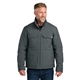 aerial view a iron grey cornerstone(r) insulated workwear soft shell, image 1 of 5