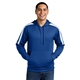 aerial view a true royal/ white sport - tek(r) sport - wick(r) fleece united pullover hoodie, image 1 of 5