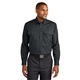 aerial view a echo steel cornerstone(r) long sleeve select ripstop shirt, image 1 of 5