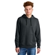 aerial view a tnf black heather the north face(r) sleeve logo pullover hoodie, image 1 of 5