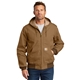 aerial view a carhartt brown carhartt (r) thermal - lined duck active jac, image 1 of 5