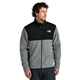 aerial view a tnf medium grey heather/ tnf black the north face(r) highest peak full - zip fleece jacket, image 1 of 5