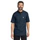 aerial view a navy carhartt(r) rugged professional(tm) series short sleeve shirt, image 1 of 5