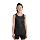 aerial view a black/ white sport - tek(r) youth posicharge(r) reversible mesh tank, image 1 of 5