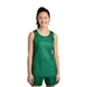 aerial view a kelly green/ white sport - tek(r) youth posicharge(r) reversible mesh tank, image 1 of 5