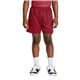 aerial view a deep red sport - tek(r) youth posicharge(r) mesh 5 short, image 1 of 5