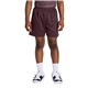 aerial view a maroon sport - tek(r) youth posicharge(r) mesh 5 short, image 1 of 5