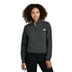 aerial view a asphalt grey the north face(r) womens double - knit 1/2- zip fleece, image 1 of 5