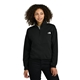 aerial view a tnf black the north face(r) womens double - knit 1/2- zip fleece, image 1 of 5