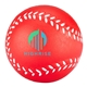 aerial view a red promotional team spirit baseball stress ball, image 1 of 2