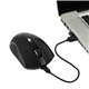 a group of light up logo wireless optical mouse
