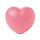 aerial view a pink valentine heart stress ball, image 1 of 4