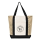 aerial view a sand summit recycled tote bag, image 1 of 5