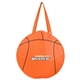 aerial view a orange rallytotes(tm) basketball tote bag, image 1 of 3