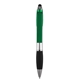 aerial view a metallic green fullerton phone stand stylus mgc pen, image 1 of 3